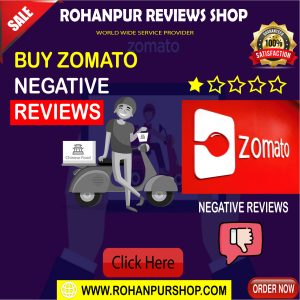 Buy Negative Zomato Reviews