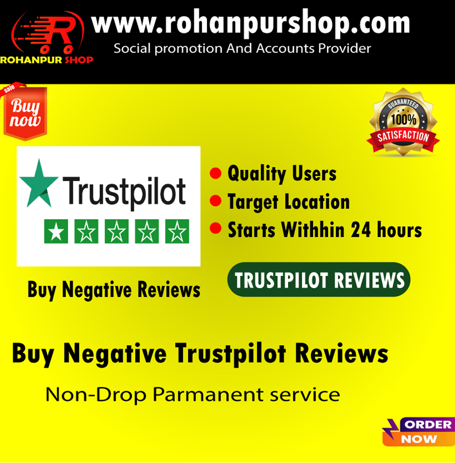 Buy Trustpilot Negative Reviews - Buy Trustpilot Bad Reviews