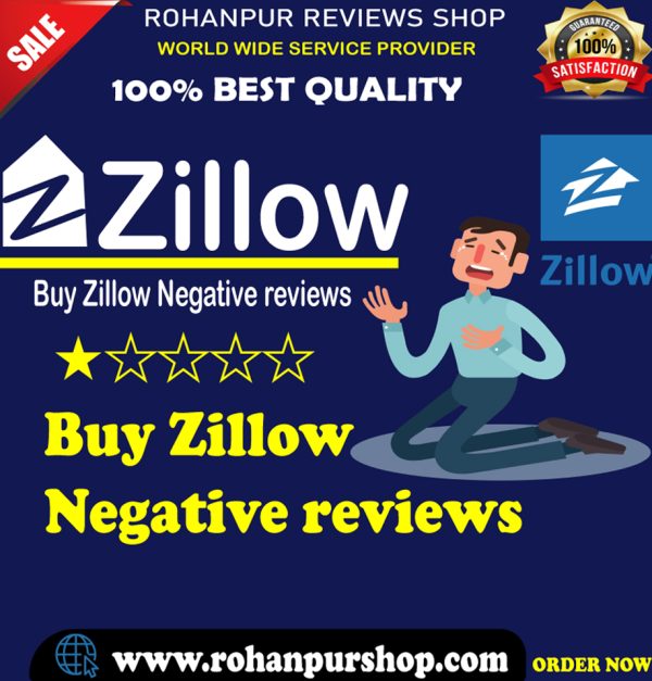 Buy Zillow Negative Reviews