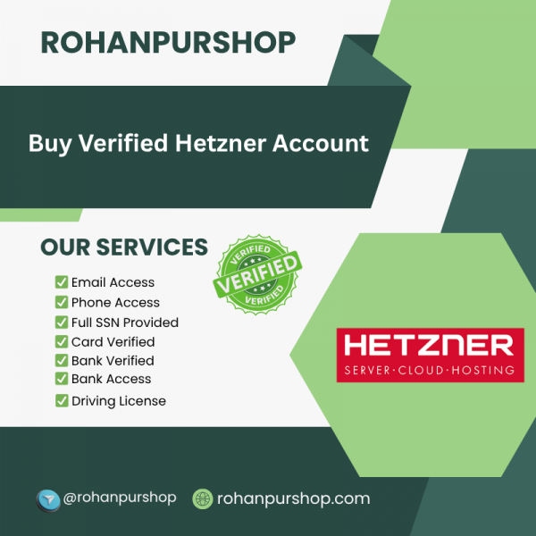 Buy Verified Hetzner Account